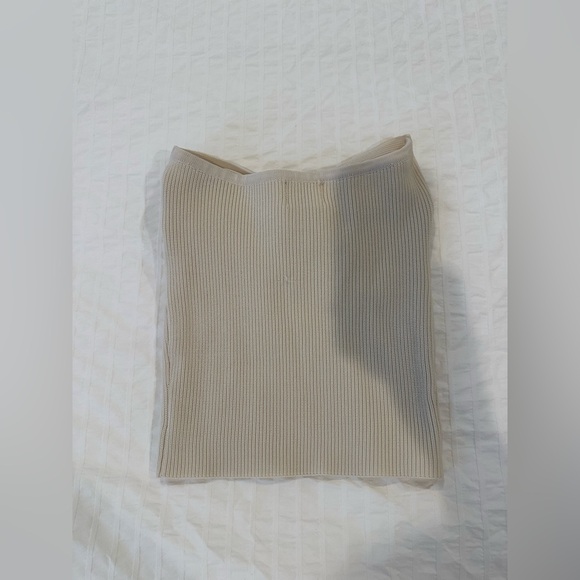 DISSH Twisted Knit Top Cream size 4 Small - Picture 4 of 7